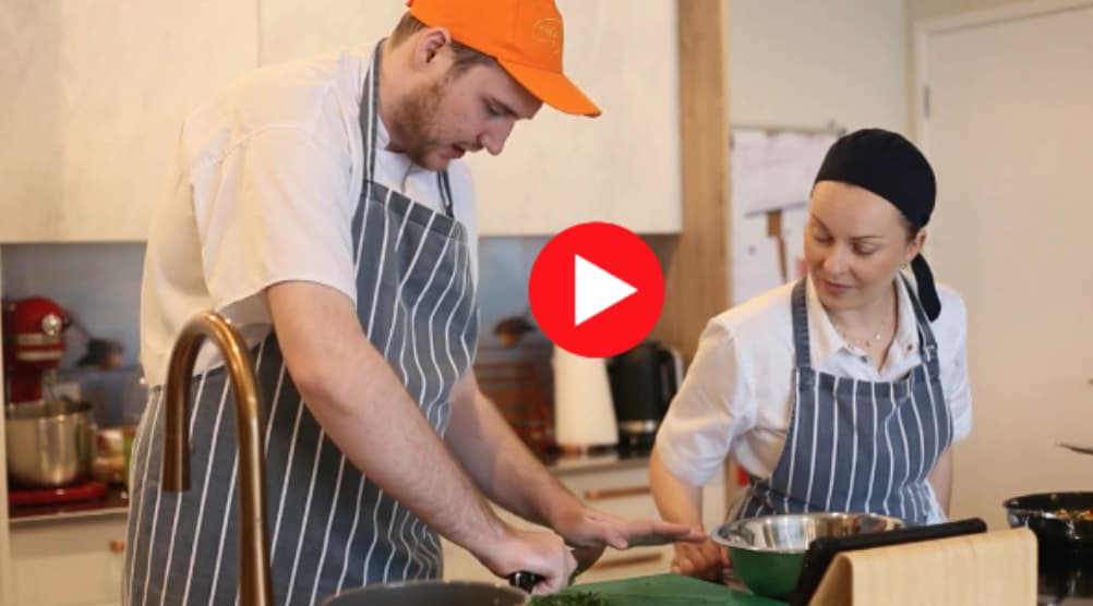Star pupil Aron cooks up a storm